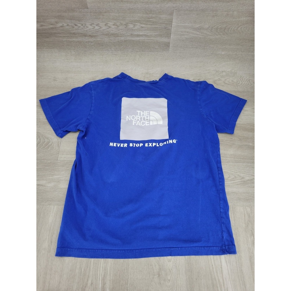 The North Face Blue Performance Short Sleeve Logo T-Shirt Men's Size L